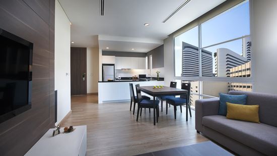 Two Bedroom - Separate living and dining room