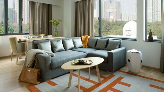 Luxury One Bedroom - Living Room