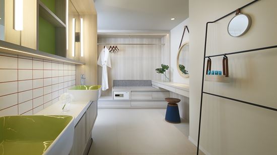 Junior Suite Bathroom - Shama Yen-Akat Bangkok